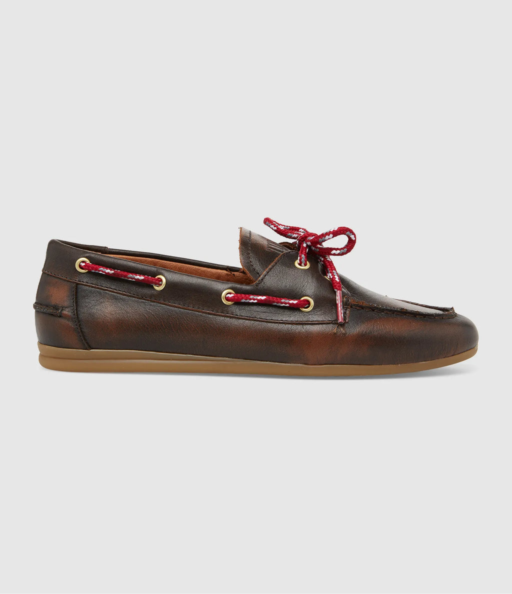 Kimana Gold Cuero Mocassin