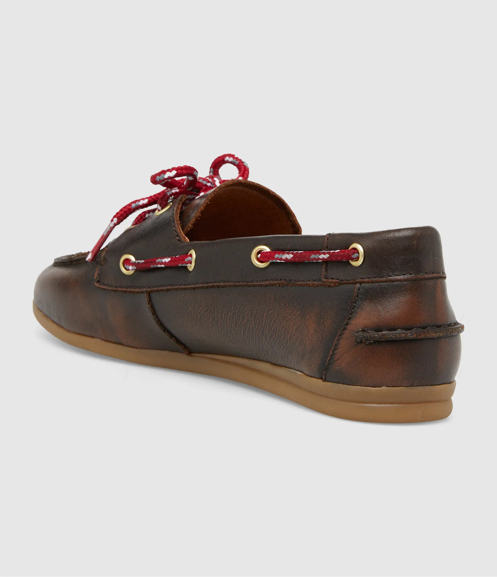 Kimana Gold Cuero Mocassin